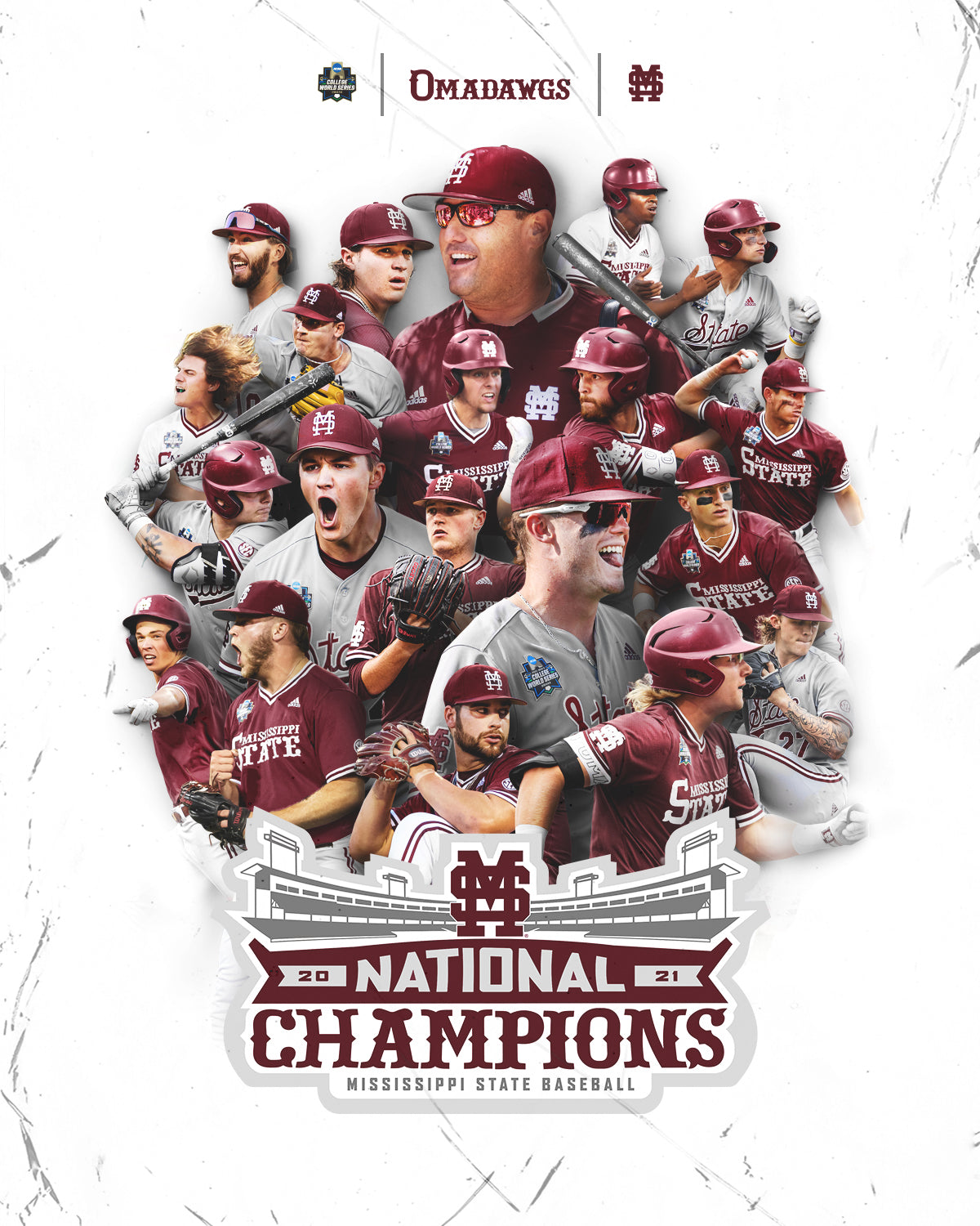 Mississippi State "GRAND SLAM" Combo Set - Sports Collectibles, Sports Memorabilia, Sports Fan Shop, Sports Gifts