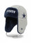 Men's New Era Gray Dallas Cowboys Helmet Head Trapper Knit Hat - Sports Gifts, Sports Memorabilia, Sports Collectibles, Fan Shop