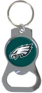 Philadelphia Eagles Logo Bottle Opener Keychain - Sports Collectibles, Sports Memorabilia, Sports Fan Shop, Sports Gifts