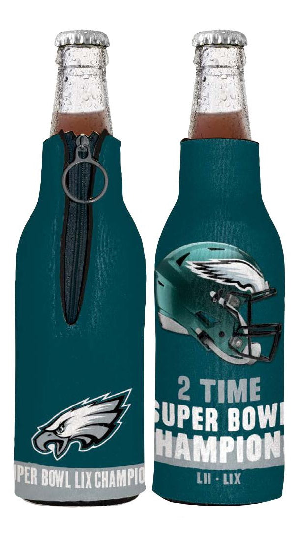 Philadelphia Eagles Super Bowl LIX Champions Bottle Cooler - Sports Collectibles, Sports Memorabilia, Sports Fan Shop, Sports Gifts