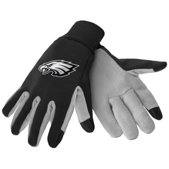 Philadelphia Eagles Black Texting Gloves - Sports Collectibles, Sports Memorabilia, Sports Fan Shop, Sports Gifts