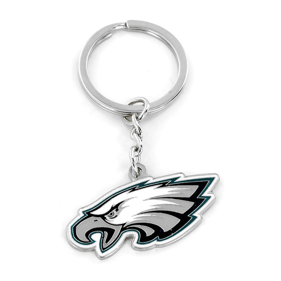 Philadelphia Eagles Metal Logo Keychain - Sports Collectibles, Sports Memorabilia, Sports Fan Shop, Sports Gifts