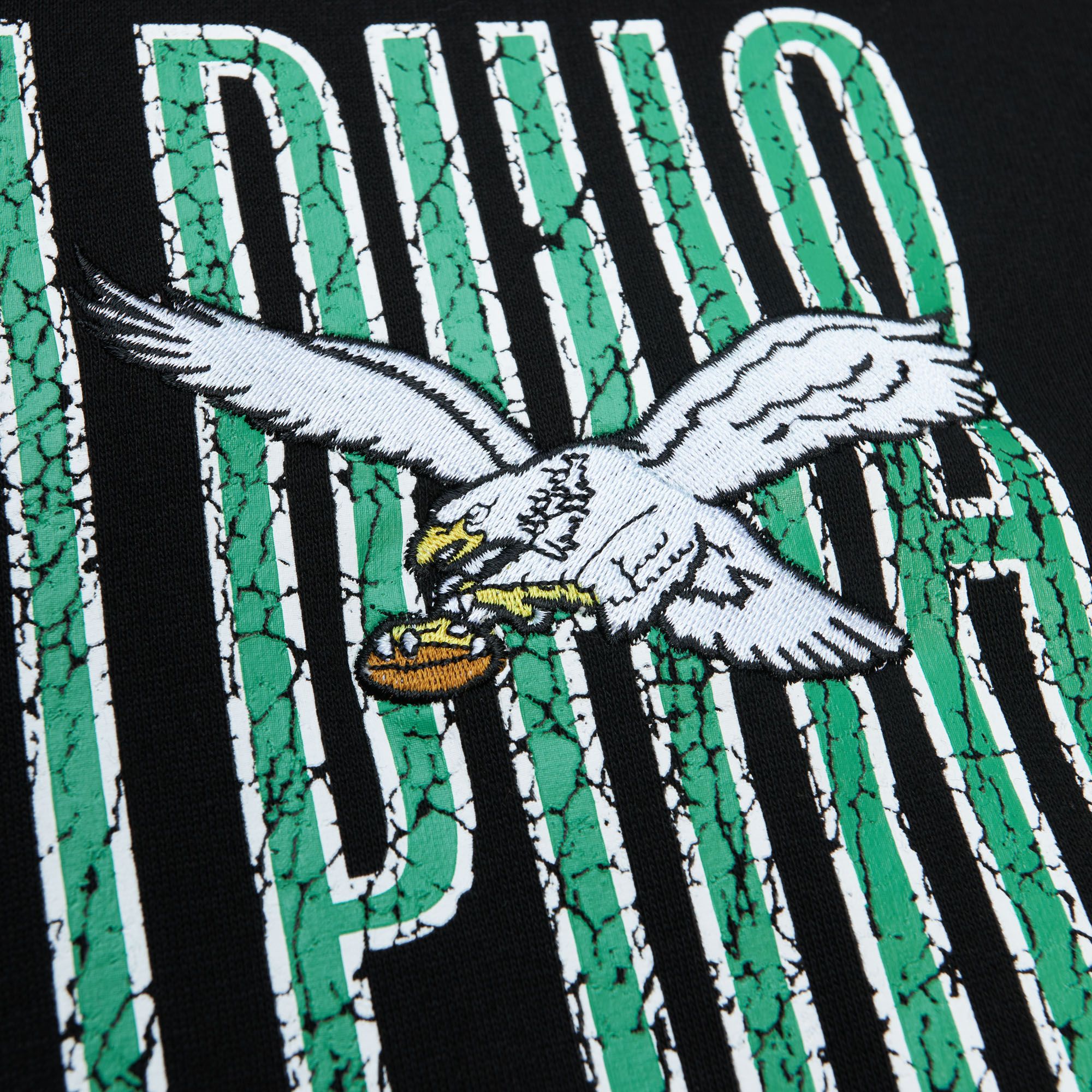 Philadelphia Eagles Mitchell & Ness Throwback OG Fleece 2.0 Hoodie - Sports Collectibles, Sports Memorabilia, Sports Fan Shop, Sports Gifts
