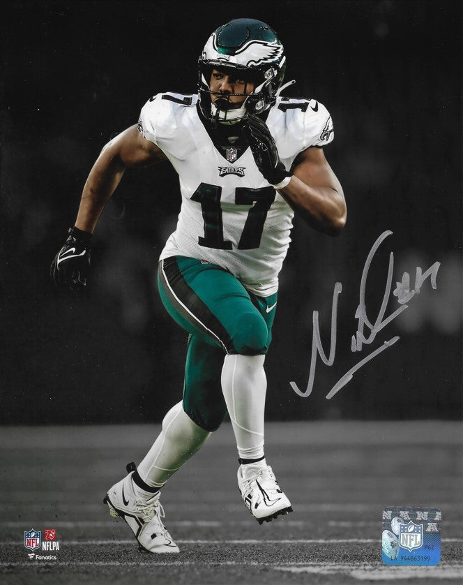 Nakobe Dean Blackout Action Philadelphia Eagles Autographed 16" x 20" Football Photo - Sports Gifts, Sports Memorabilia, Sports Collectibles, Fan Shop
