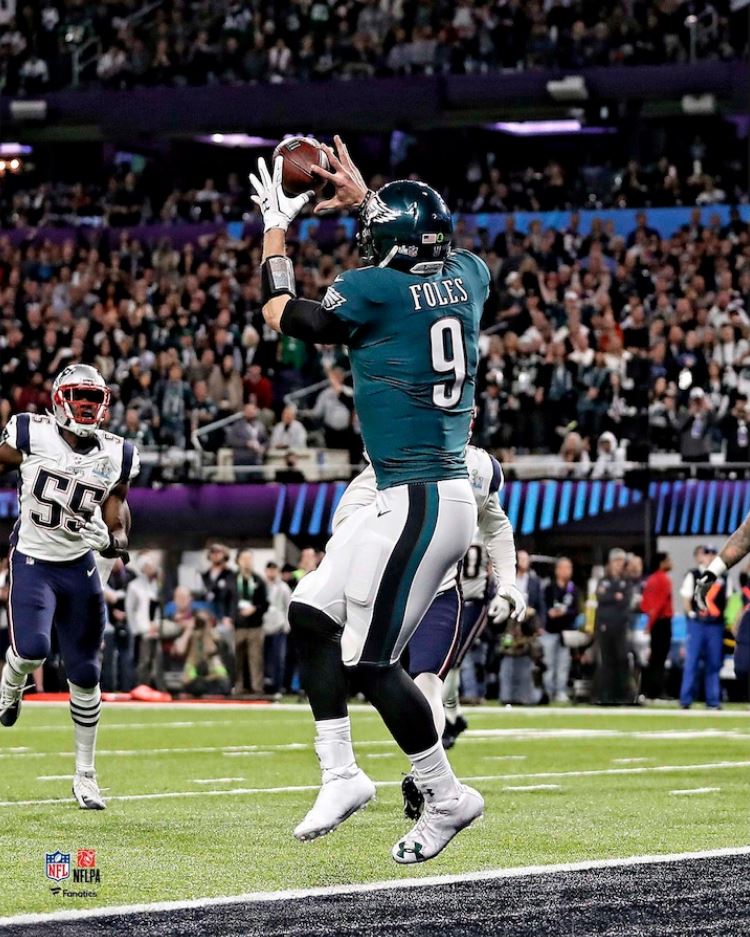 Nick Foles Philadelphia Eagles Super Bowl LII Philly Special Touchdown Catch 8" x 10" Football Photo - Sports Collectibles, Sports Memorabilia, Sports Fan Shop, Sports Gifts
