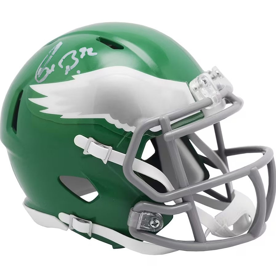Reed Blankenship Philadelphia Eagles Autographed Alternate Kelly Green Mini-Helmet - Sports Collectibles, Sports Memorabilia, Sports Fan Shop, Sports Gifts