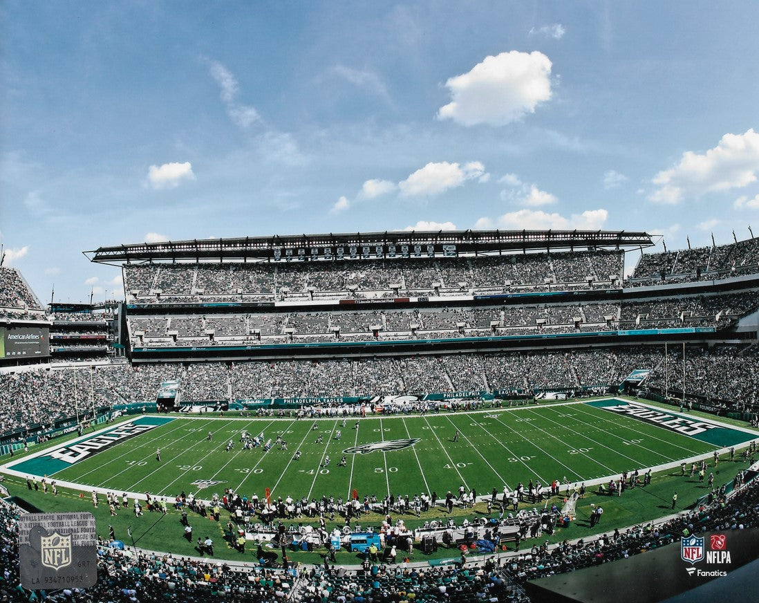 Philadelphia Eagles Lincoln Financial Field Aerial View 8" x 10" Football Stadium Photo - Sports Collectibles, Sports Memorabilia, Sports Fan Shop, Sports Gifts