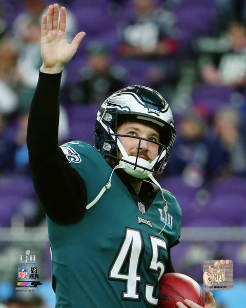 Rick Lovato Philadelphia Eagles Super Bowl LII NFL Football 8" x 10" Photo - Sports Collectibles, Sports Memorabilia, Sports Fan Shop, Sports Gifts