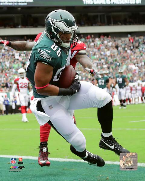 Trey Burton Touchdown Catch Philadelphia Eagles Football Photo - Sports Collectibles, Sports Memorabilia, Sports Fan Shop, Sports Gifts