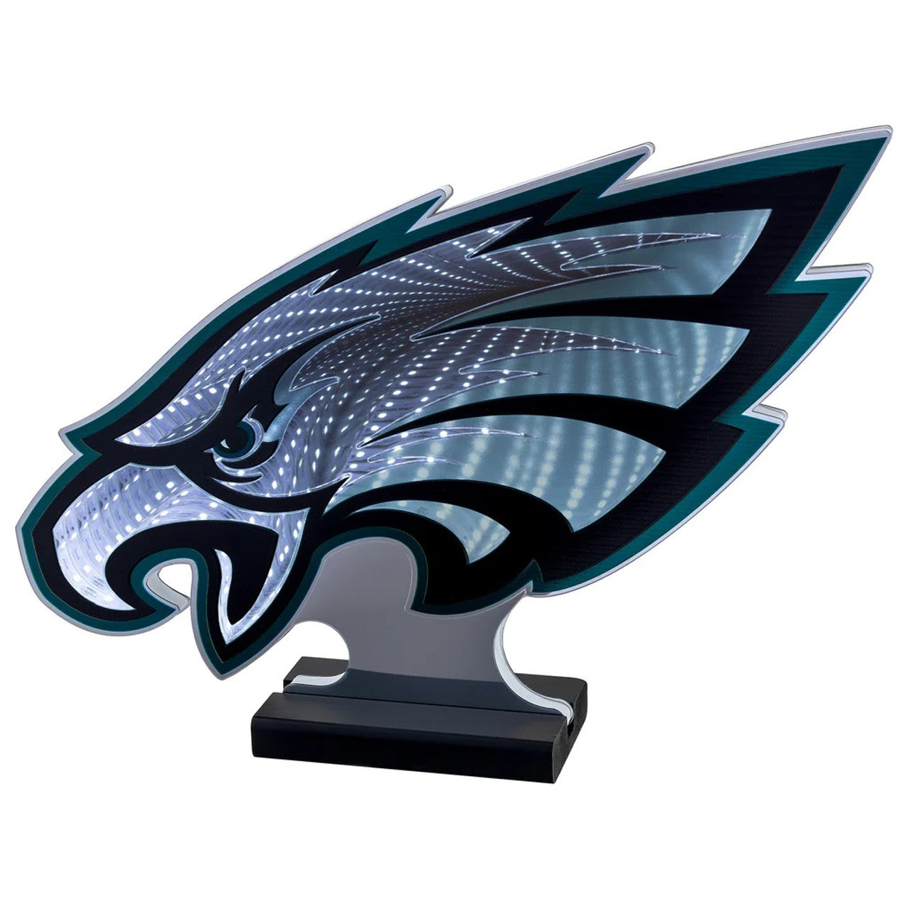 Philadelphia Eagles LED Infinity Logo Light - Sports Collectibles, Sports Memorabilia, Sports Fan Shop, Sports Gifts