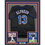 Framed Autographed/Signed Edgardo Alfonzo 35x39 New York Black Baseball Jersey JSA COA
