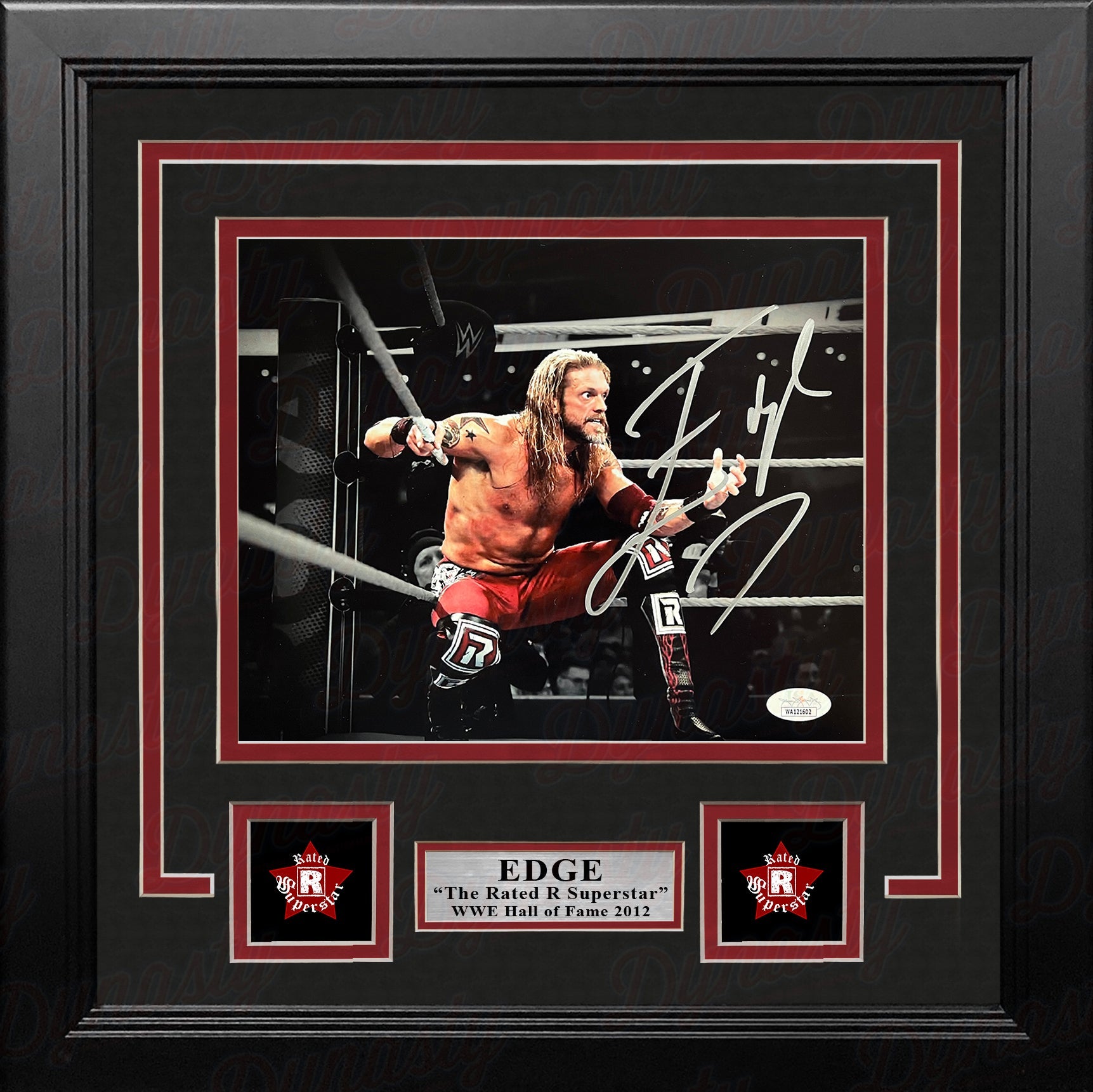Edge Sets Up the Spear Autographed Framed WWE Wrestling Photo - Sports Collectibles, Sports Memorabilia, Sports Fan Shop, Sports Gifts