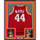 Framed Autographed/Signed Elvin Hayes 35x39 Houston Red Basketball Jersey JSA COA