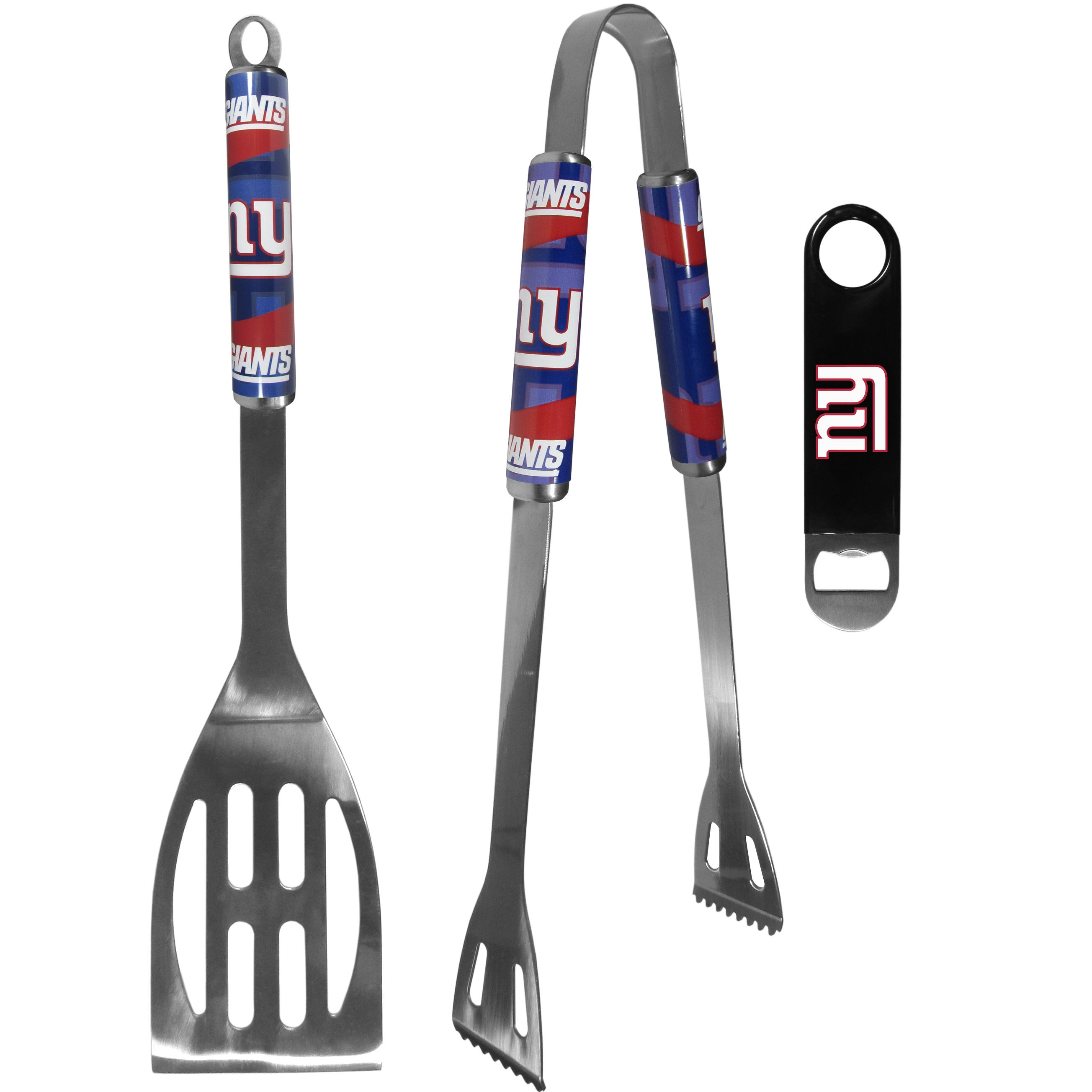 New York Giants 2 pc BBQ Set and Bottle Opener