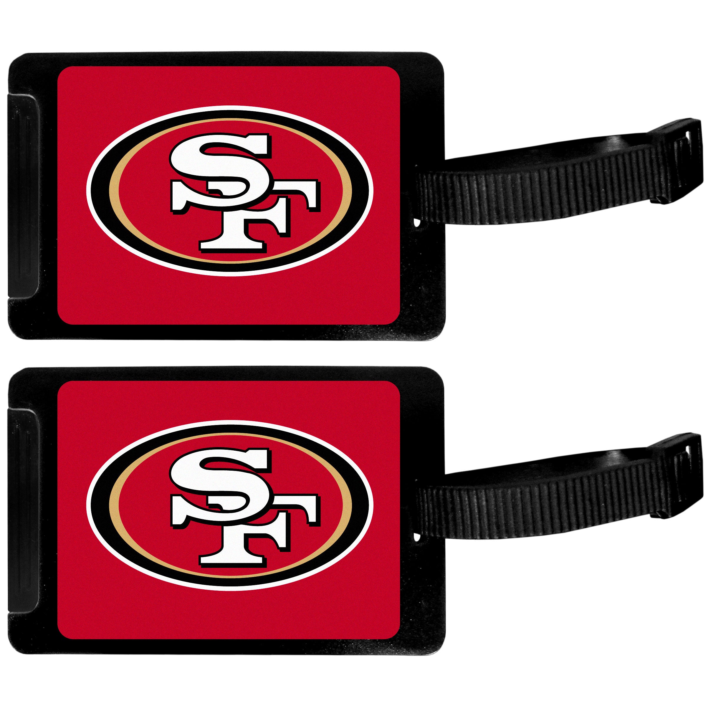 San Francisco 49ers Luggage Tag, 2 pk