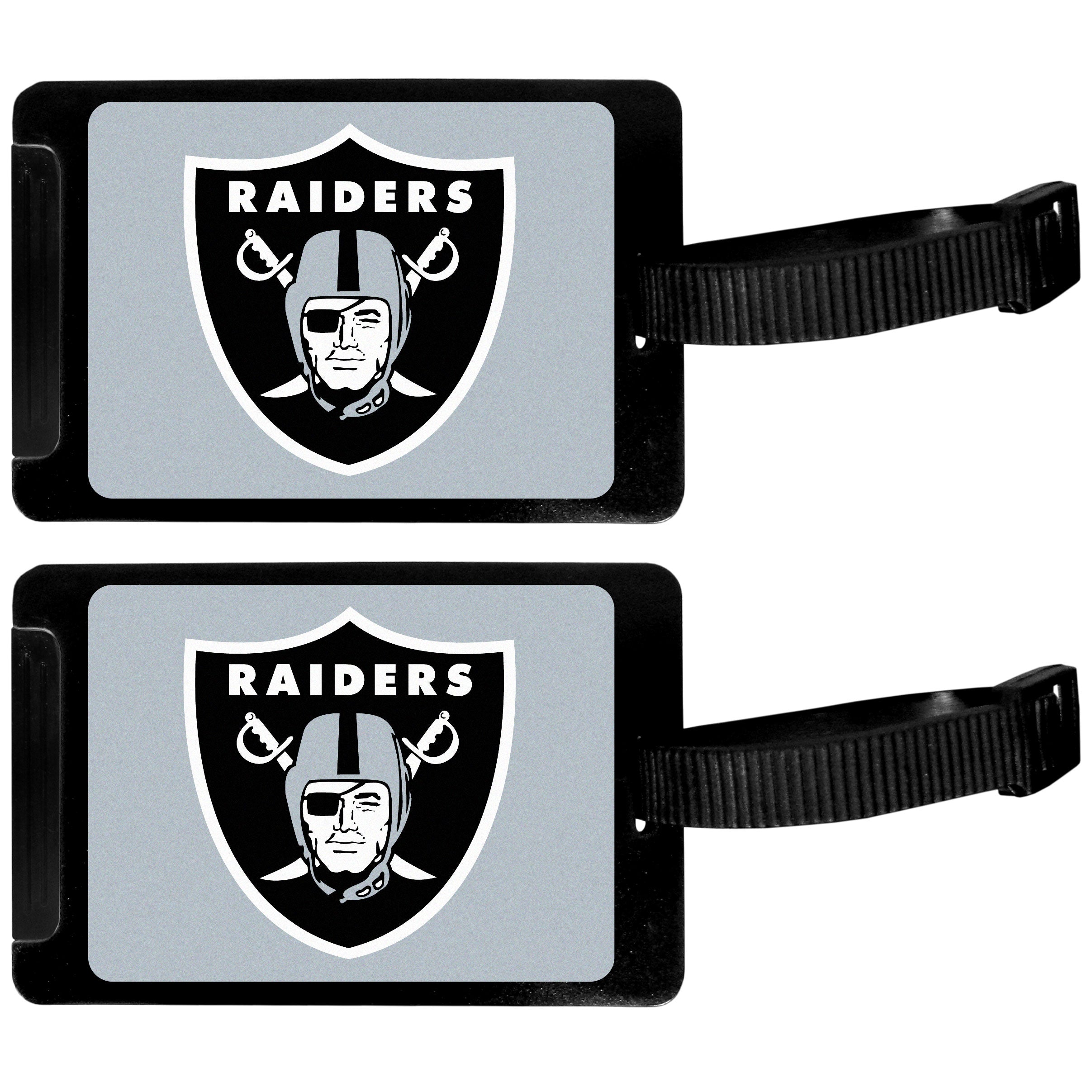 Las Vegas Raiders Luggage Tag, 2 pk