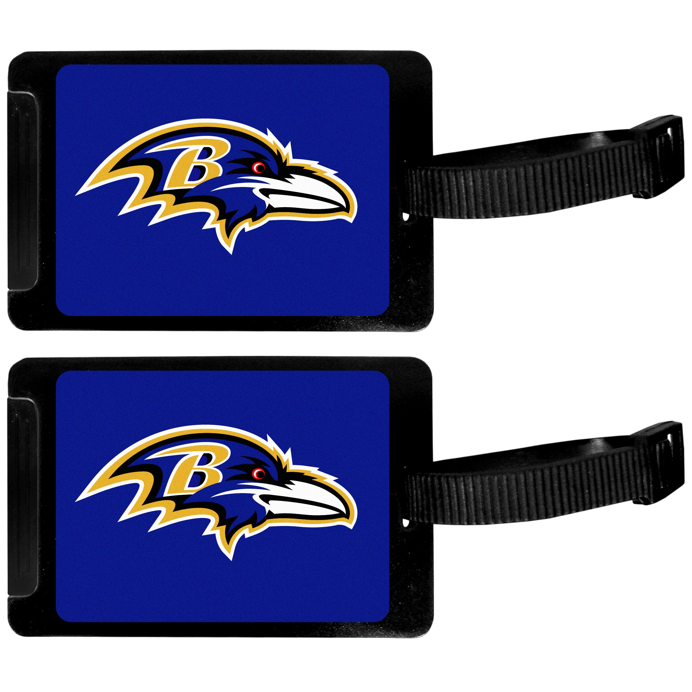 Baltimore Ravens Luggage Tag, 2 pk