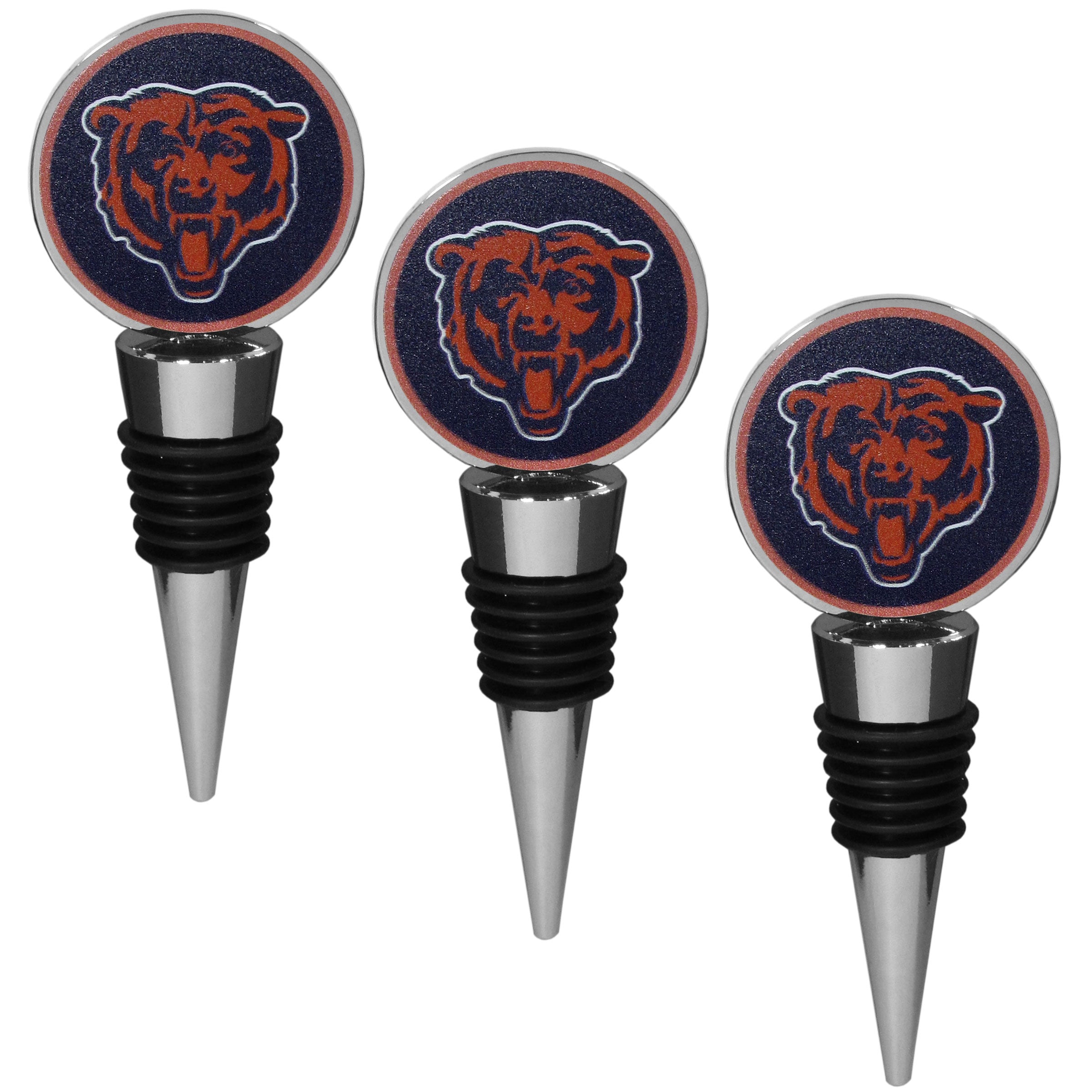 Chicago Bears Logo Wine Stopper