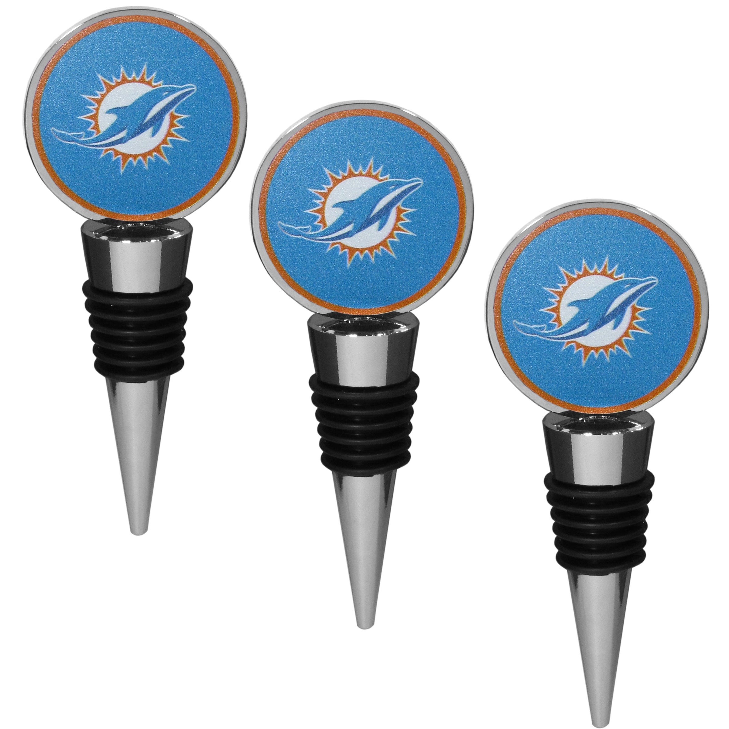 Miami Dolphins Logo Wine Stopper