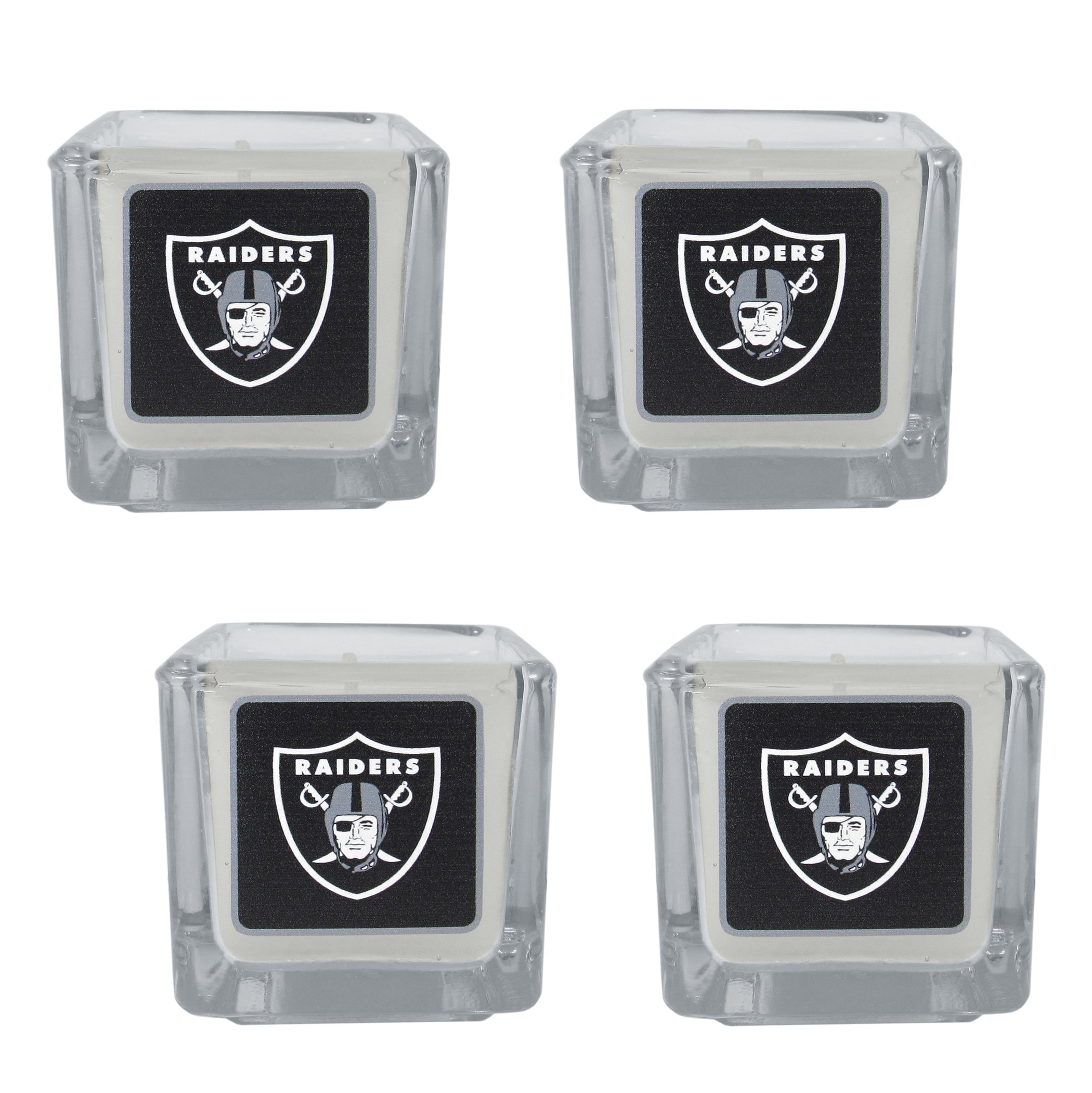 Las Vegas Raiders Scented Candles, 4 pk