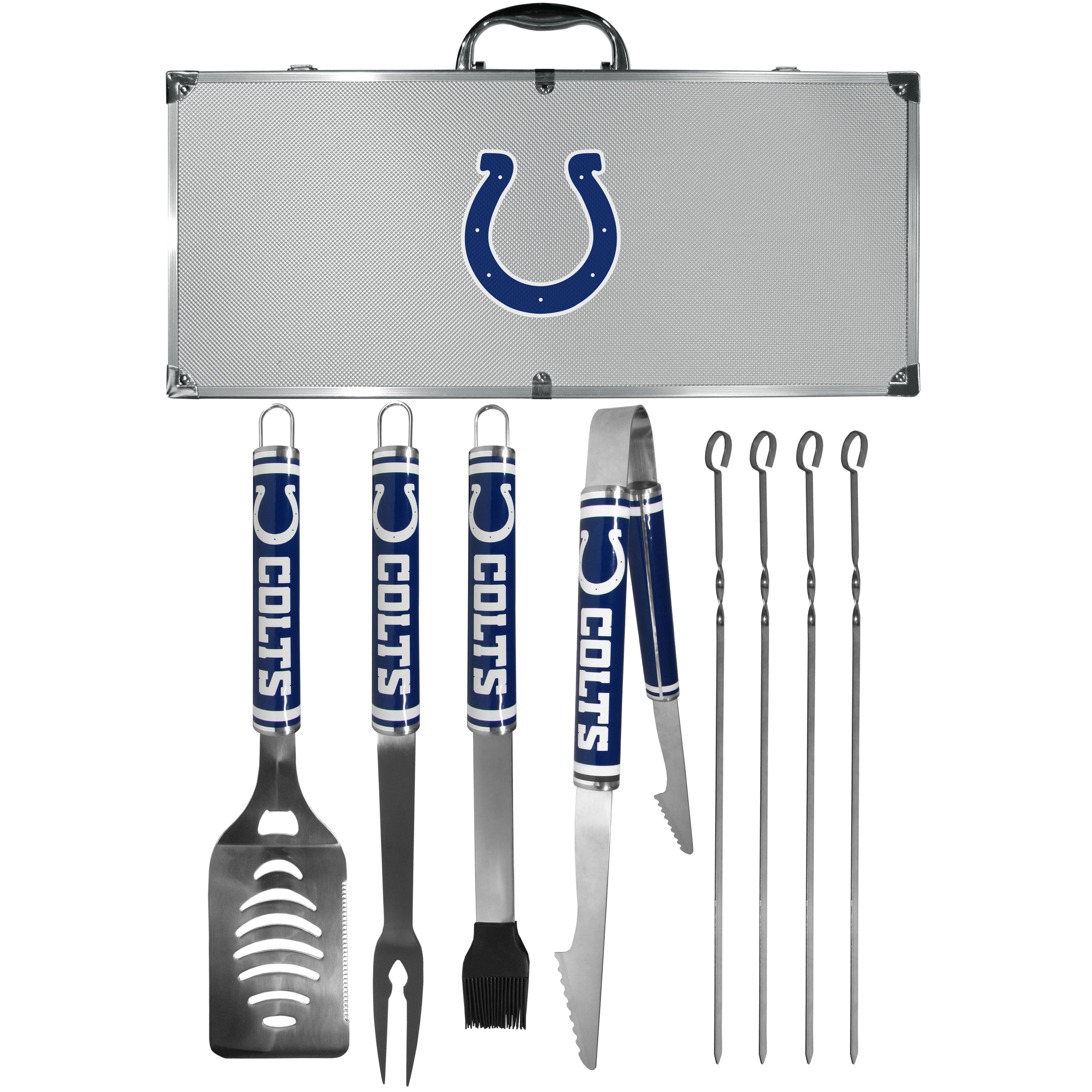 Indianapolis Colts 8 pc Logo BBQ Set