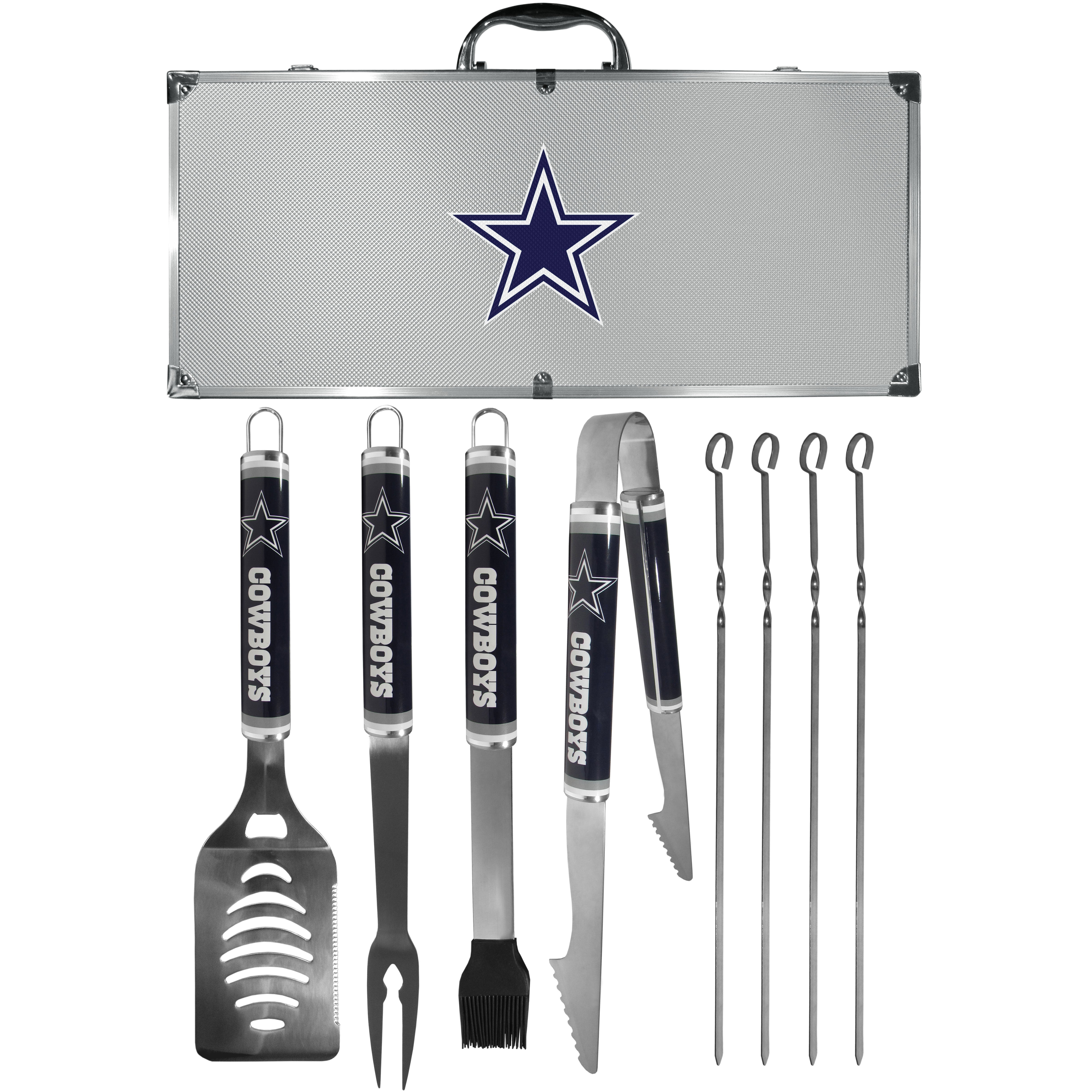 Dallas Cowboys 8 pc Logo BBQ Set