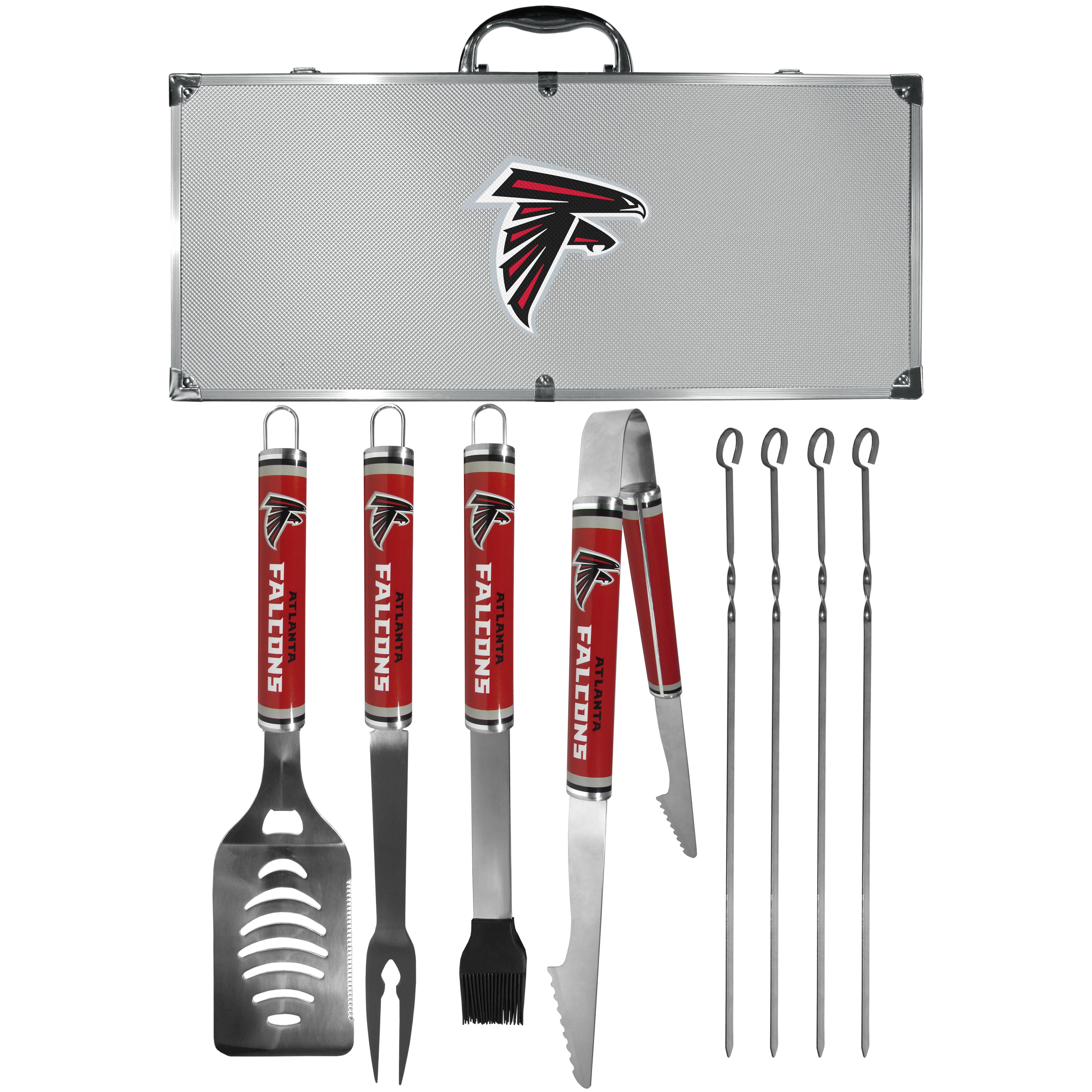 Atlanta Falcons 8 pc Logo BBQ Set