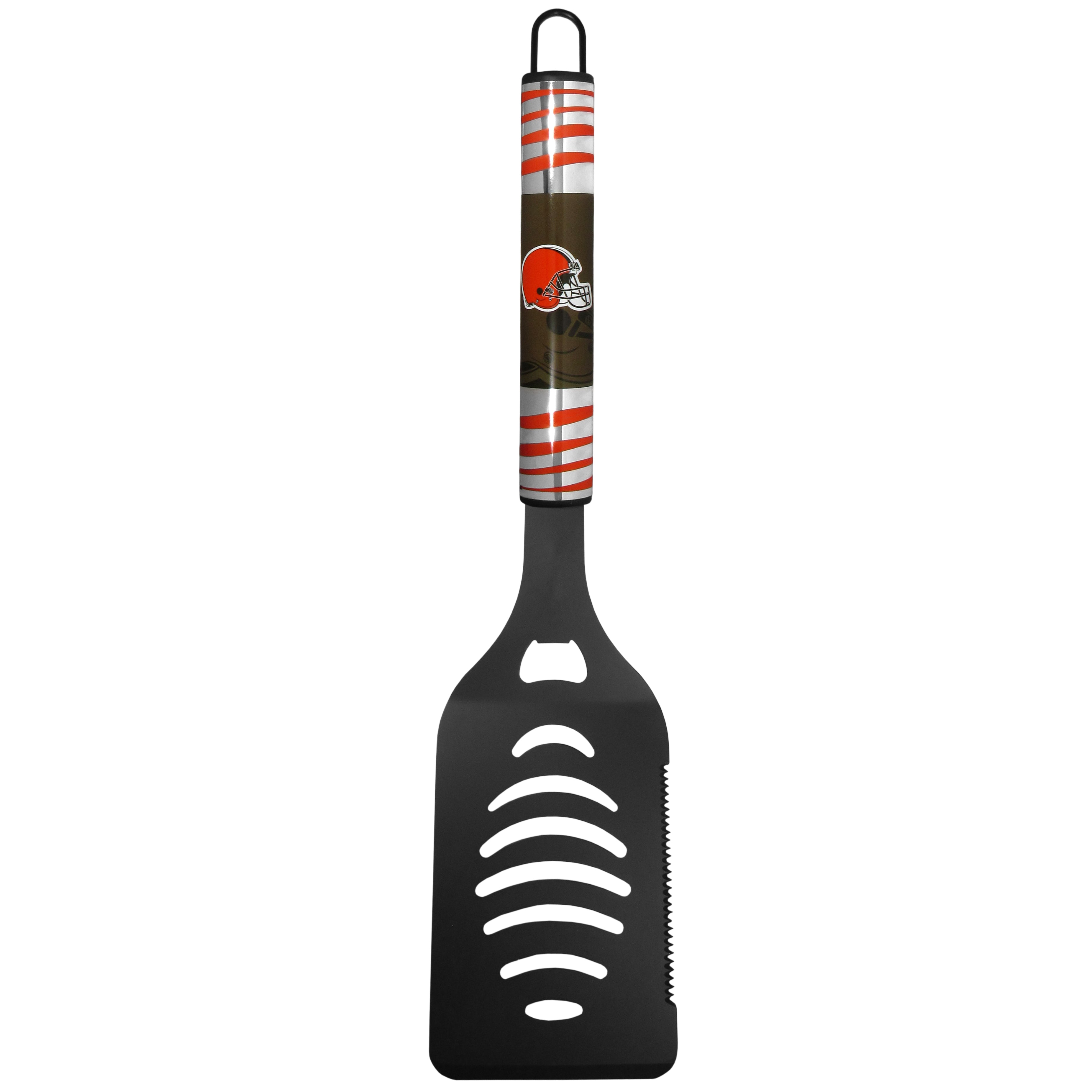 Cleveland Browns Black Spatula w/Team Colors