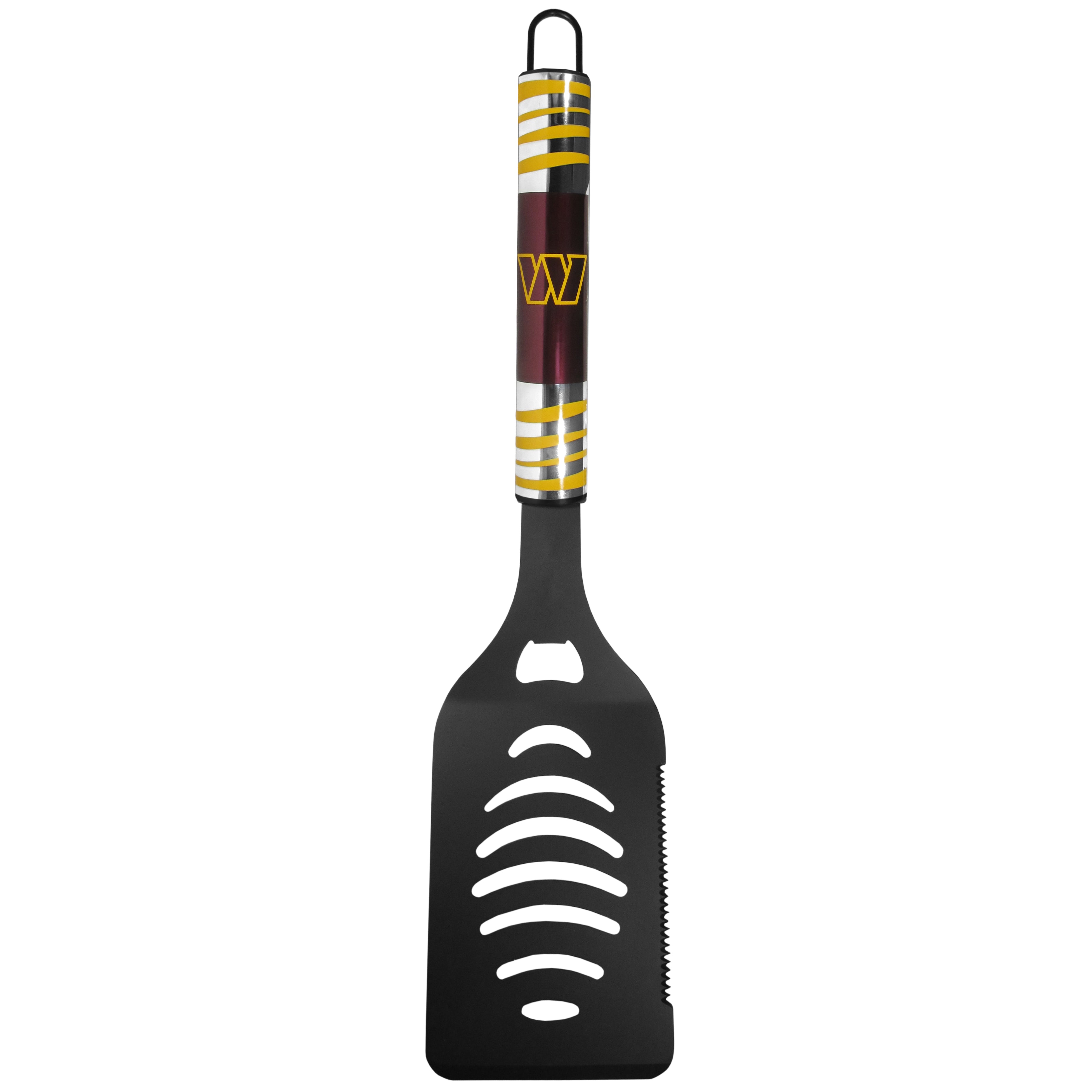 Washington Commanders Black Spatula w/Team Colors - Sports Collectibles, Sports Memorabilia, Sports Fan Shop, Sports Gifts