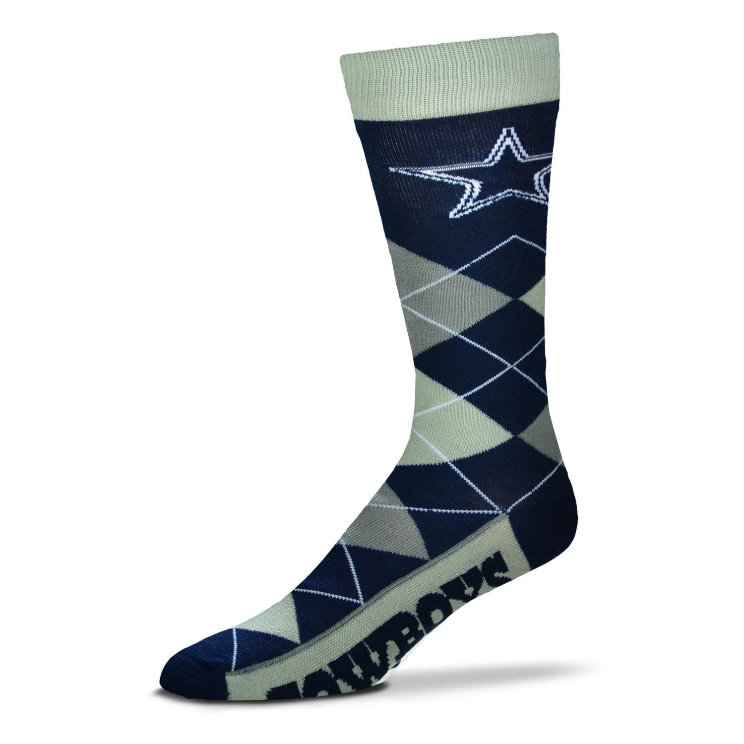 Dallas Cowboys Argyle Lineup Socks- OSFM - Sports Collectibles, Sports Memorabilia, Sports Fan Shop, Sports Gifts