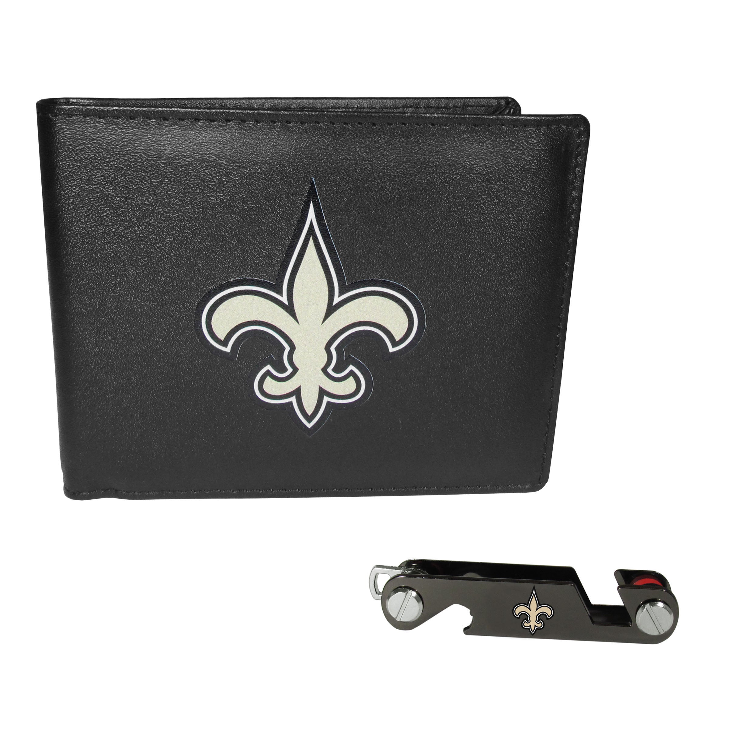 New Orleans Saints Bi-fold Wallet & Key Organizer