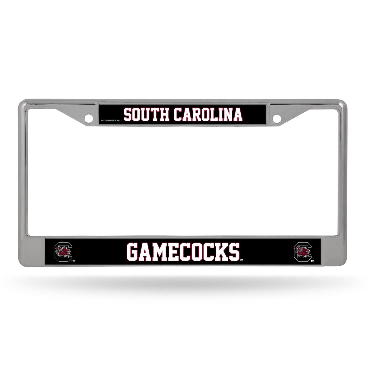 South Carolina Gamecocks License Plate Frame Chrome Printed Insert - Sports Collectibles, Sports Memorabilia, Sports Fan Shop, Sports Gifts