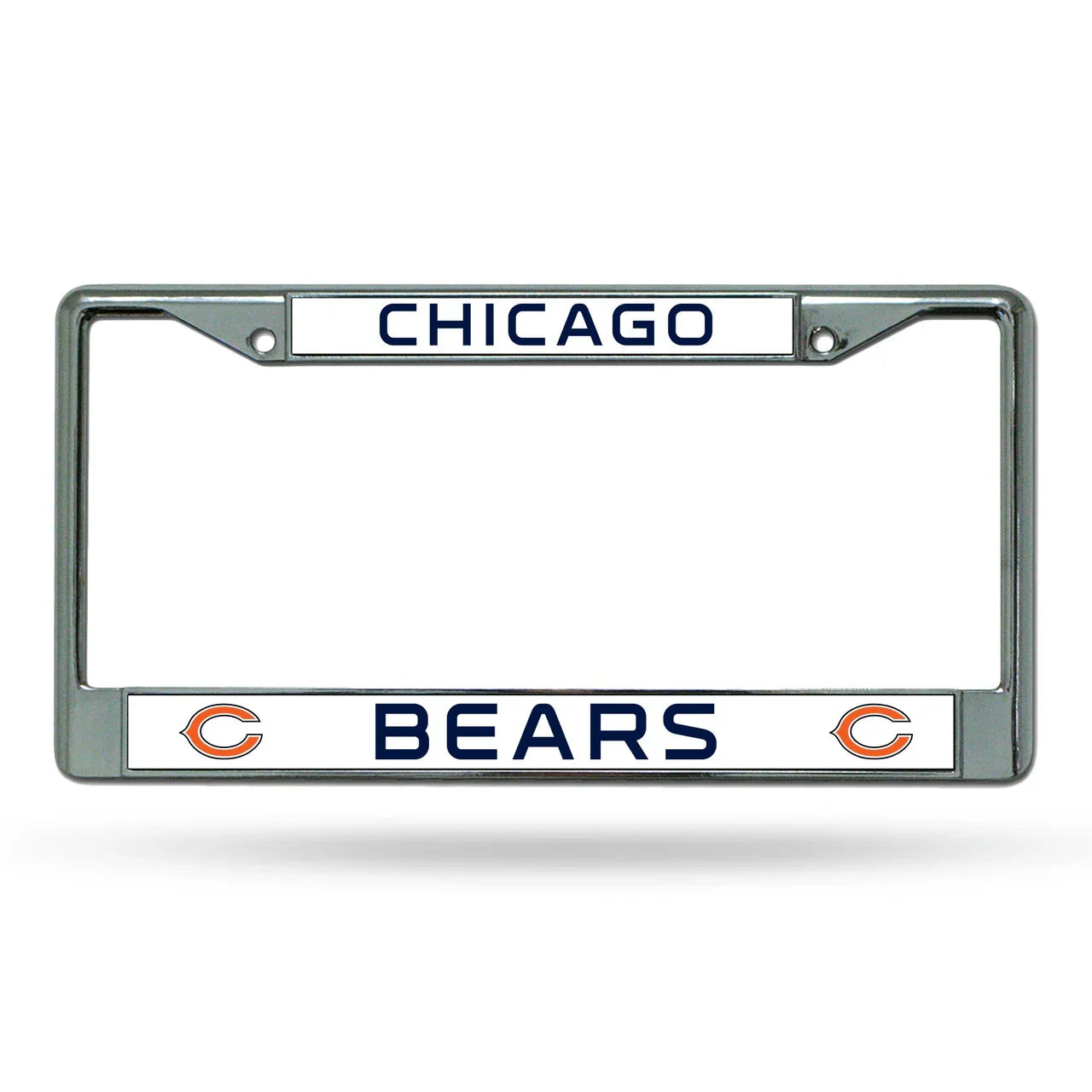 Chicago Bears Chrome License Plate Frame (CDG) - 757 Sports Collectibles