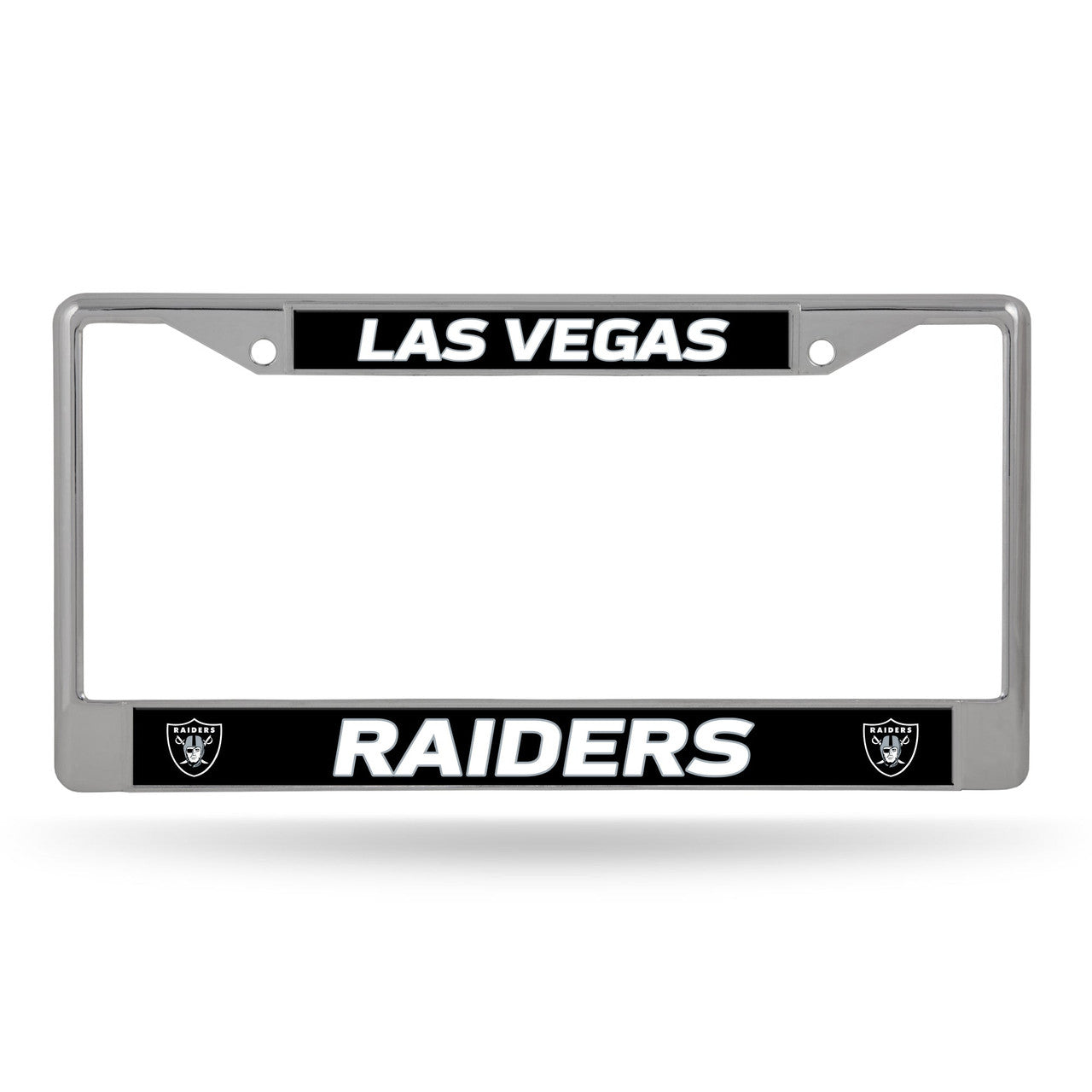 Las Vegas Raiders License Plate Frame Chrome Printed Insert - Sports Collectibles, Sports Memorabilia, Sports Fan Shop, Sports Gifts