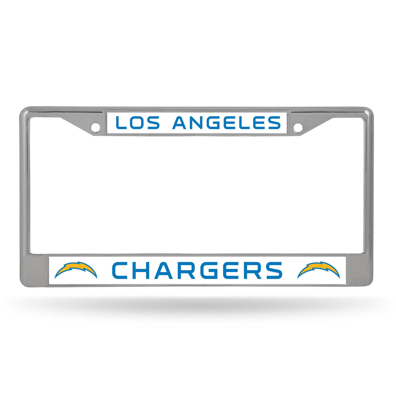 Los Angeles Chargers License Plate Frame Chrome - Sports Collectibles, Sports Memorabilia, Sports Fan Shop, Sports Gifts