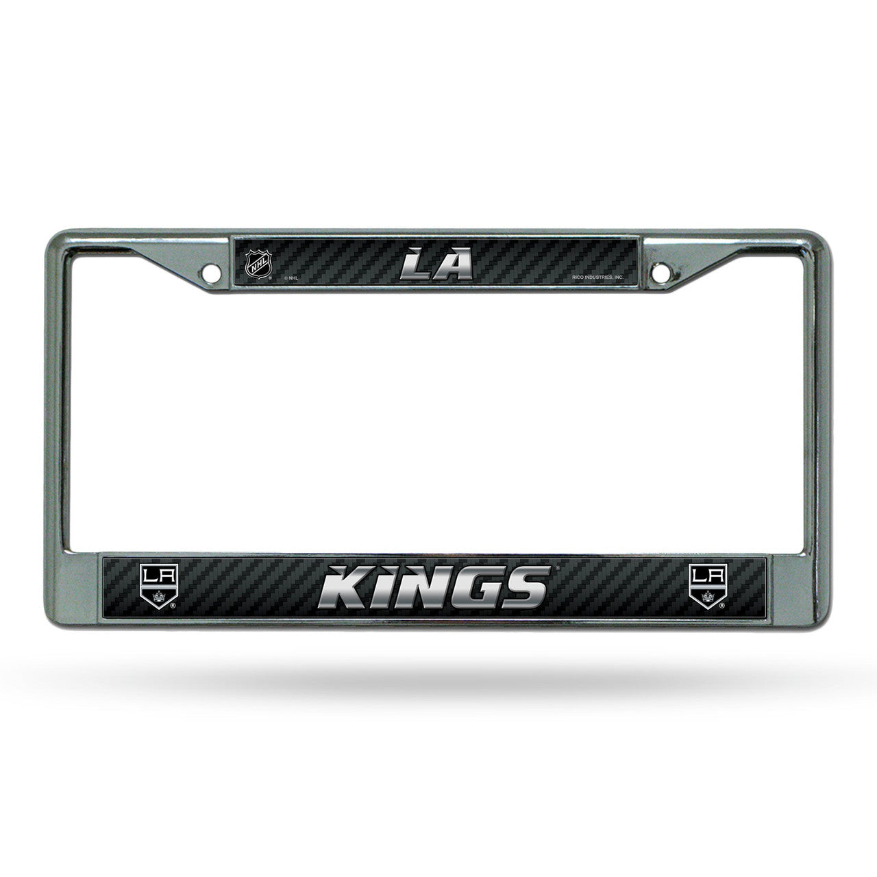 Los Angeles Kings License Plate Frame Chrome Printed Insert - Sports Collectibles, Sports Memorabilia, Sports Fan Shop, Sports Gifts
