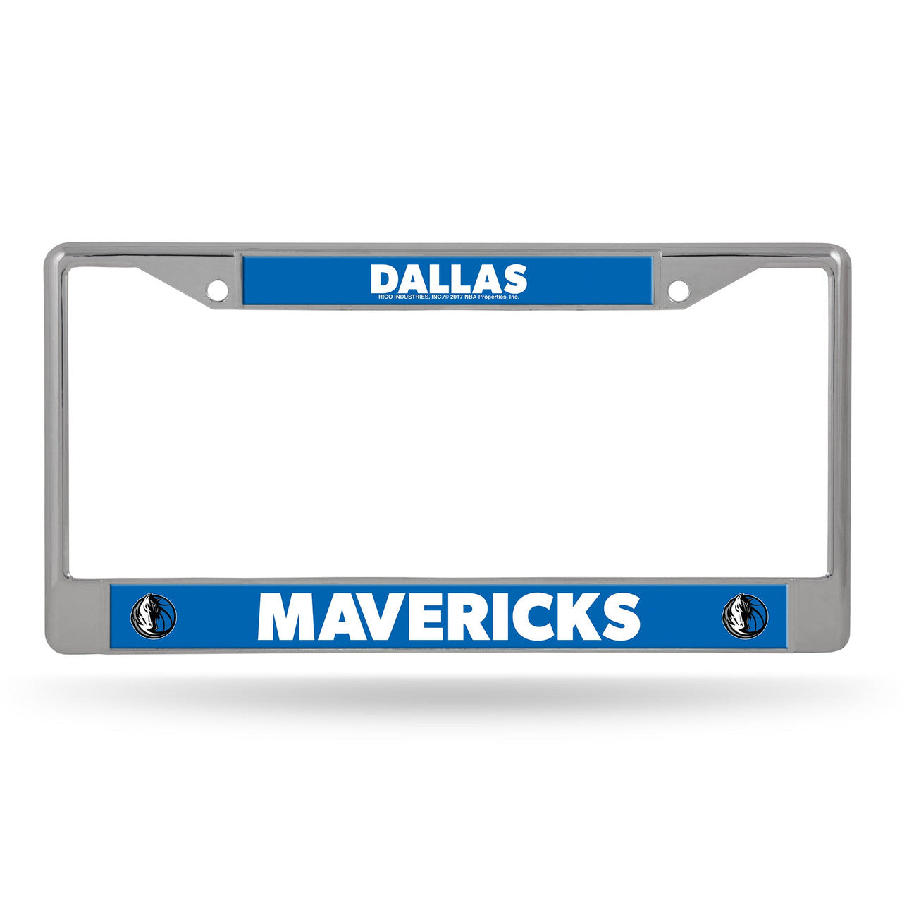 Dallas Mavericks License Plate Frame Chrome Printed Insert - Sports Collectibles, Sports Memorabilia, Sports Fan Shop, Sports Gifts