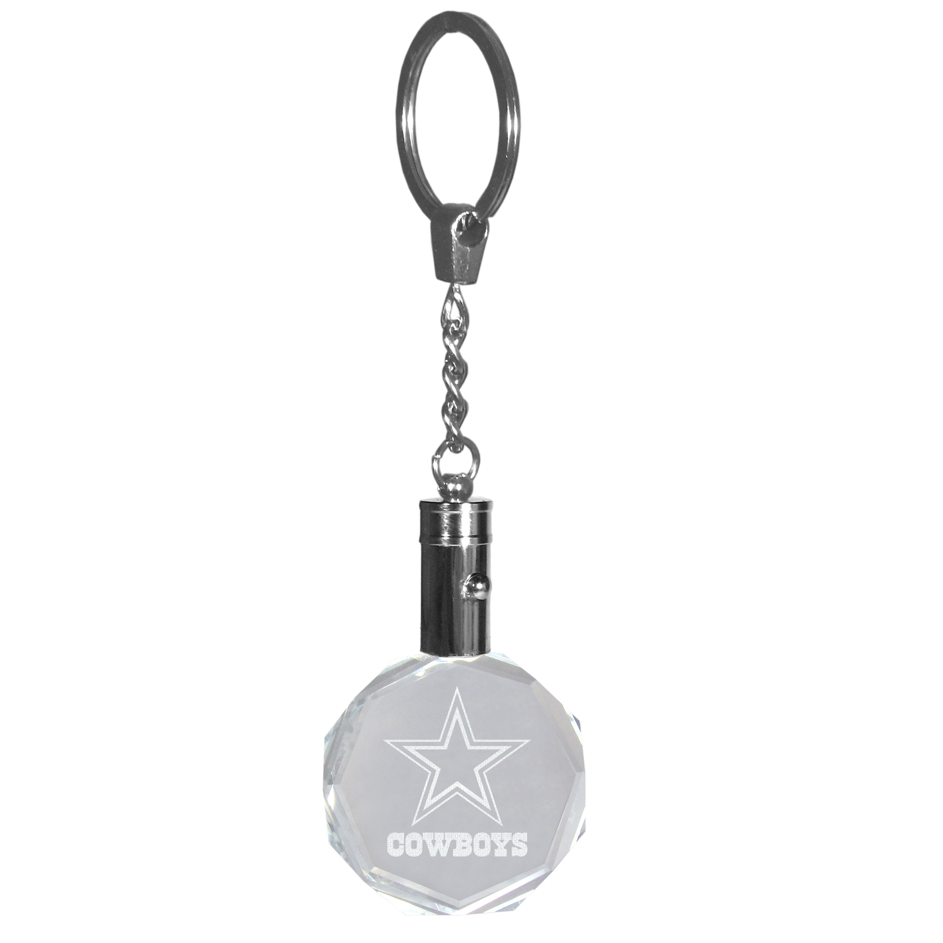 Dallas Cowboys Crystal LED Key Chain