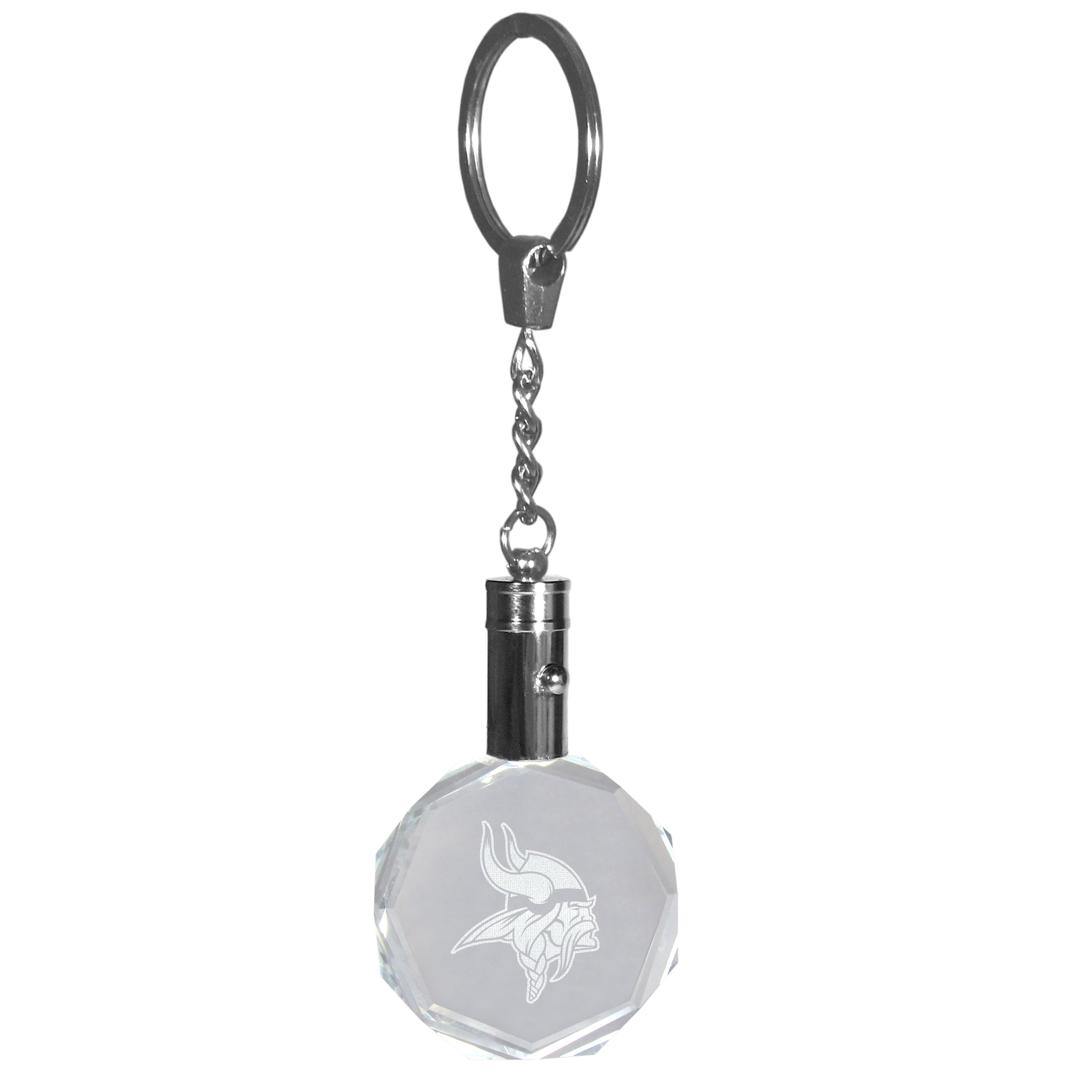 Minnesota Vikings Crystal LED Key Chain