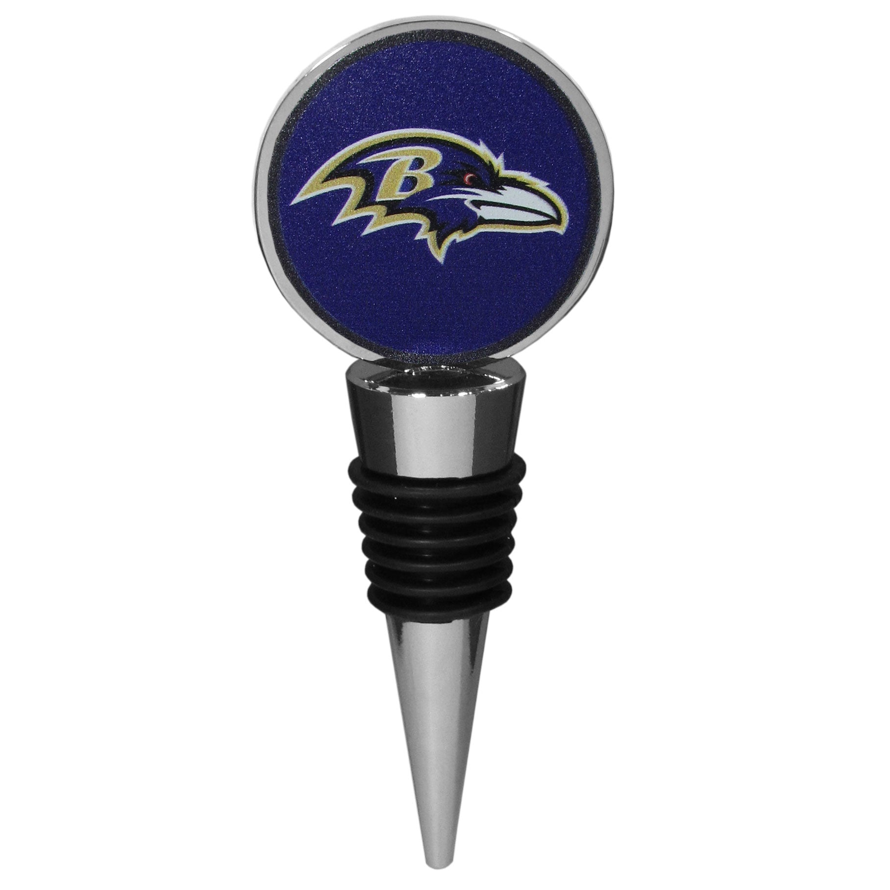 Baltimore Ravens Logo Wine Stopper