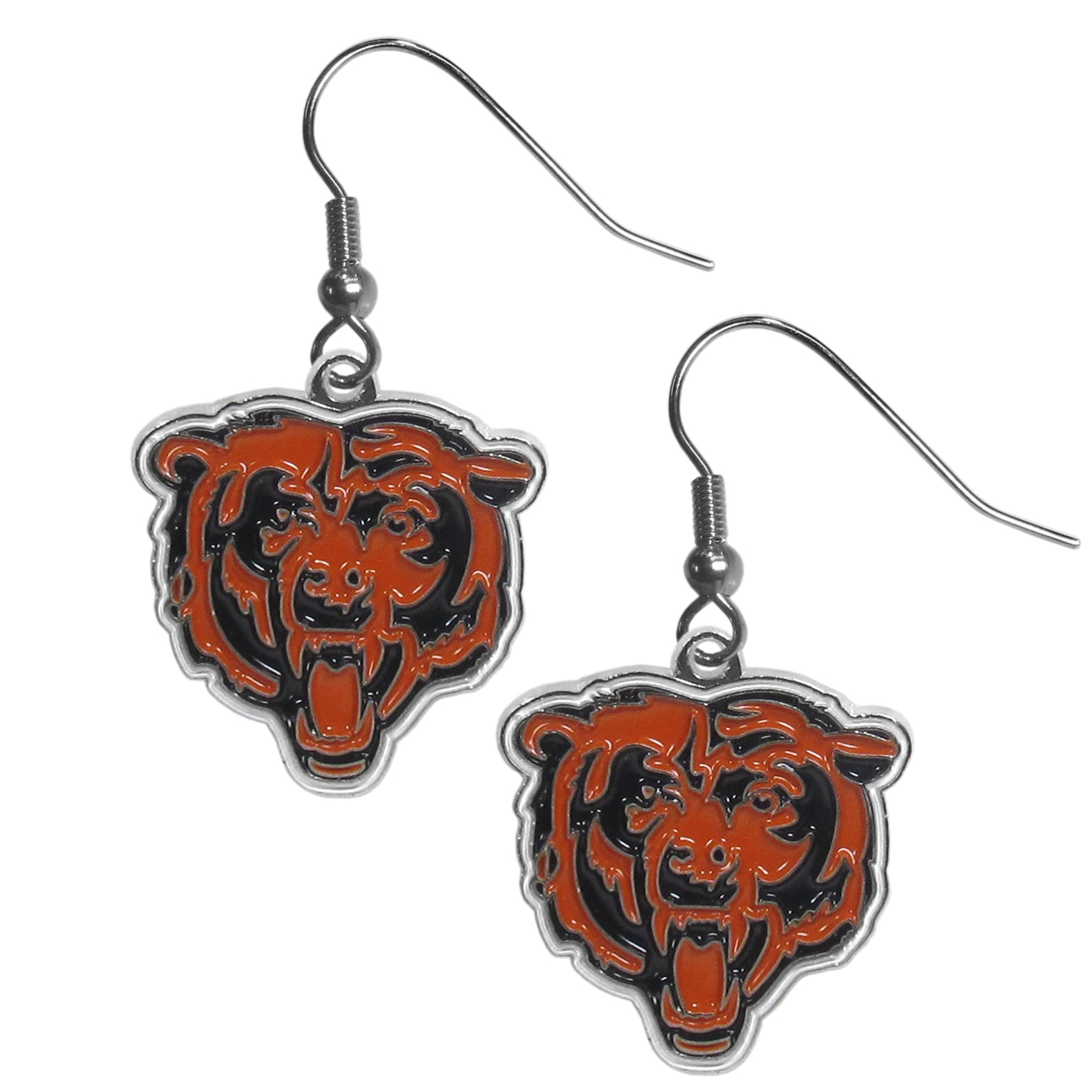 Chicago Bears Dangle Earrings - Sports Collectibles, Sports Memorabilia, Sports Fan Shop, Sports Gifts