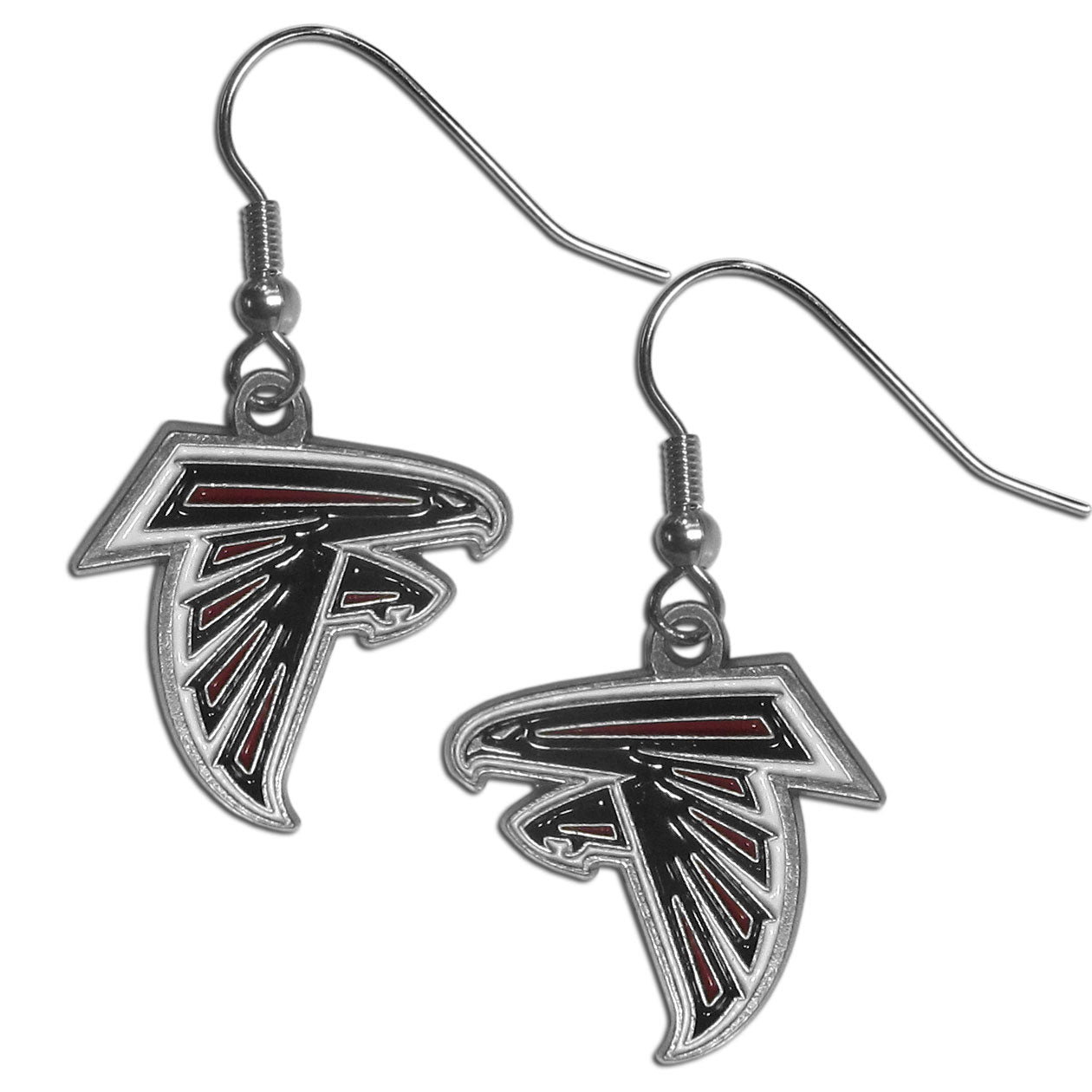 Atlanta Falcons Dangle Earrings - Sports Collectibles, Sports Memorabilia, Sports Fan Shop, Sports Gifts