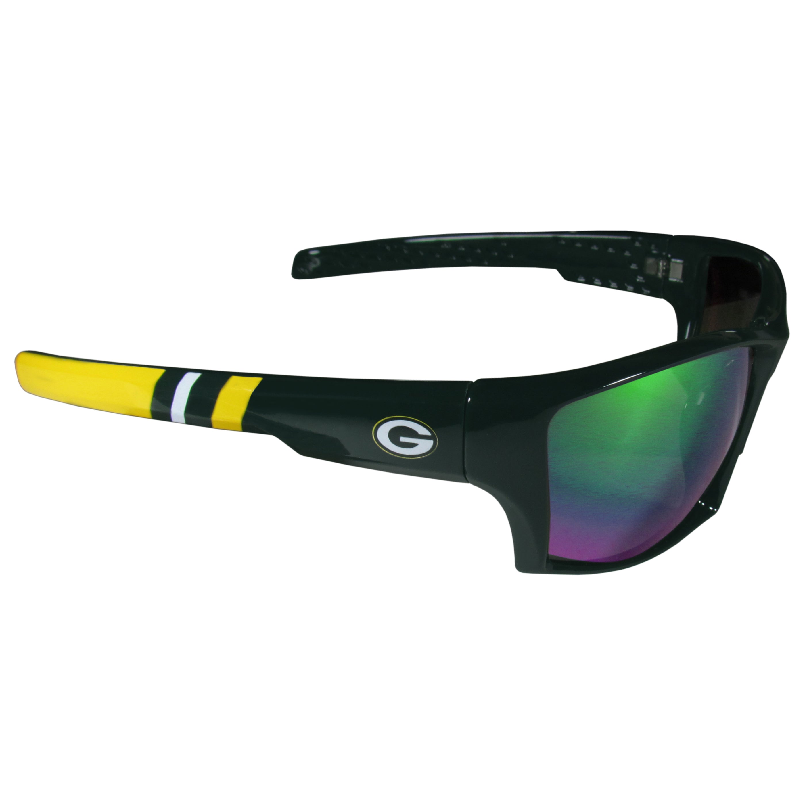 Green Bay Packers Edge Wrap Sunglasses - Sports Collectibles, Sports Memorabilia, Sports Fan Shop, Sports Gifts