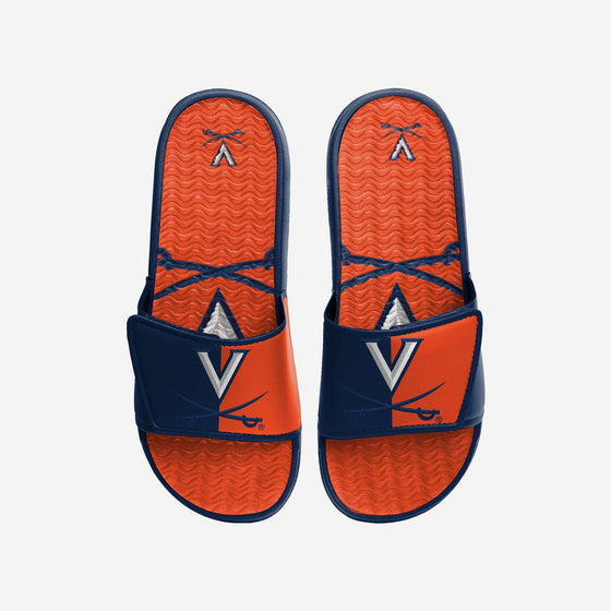 UVA Virginia Cavaliers Gel Logo Slide Sandals - Multiple Sizes - Sports Gifts, Sports Memorabilia, Sports Collectibles, Fan Shop