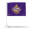 NCAA  LSU Tigers Exclusive Double Sided Car Flag -  16" x 19" - Strong Pole that Hooks Onto Car/Truck/Automobile