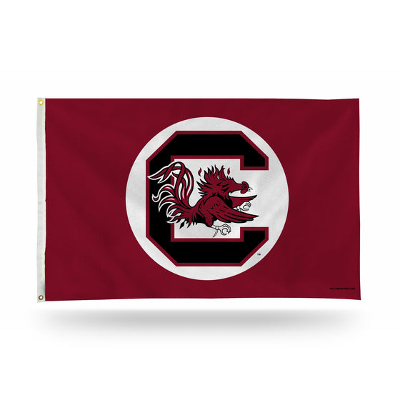 NCAA  South Carolina Gamecocks Standard 3' x 5' Banner Flag Single Sided - Indoor or Outdoor - Home Décor