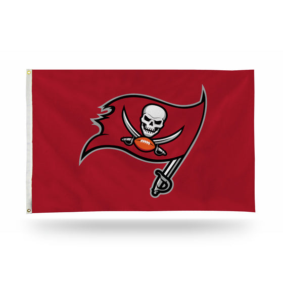 NFL Football Tampa Bay Buccaneers Standard 3' x 5' Banner Flag Single Sided - Indoor or Outdoor - Home Décor