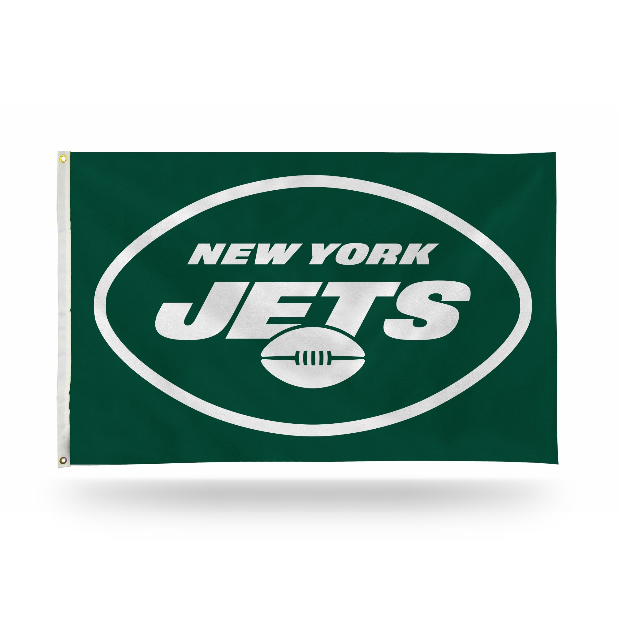 NFL Football New York Jets Standard 3' x 5' Banner Flag Single Sided - Indoor or Outdoor - Home Décor
