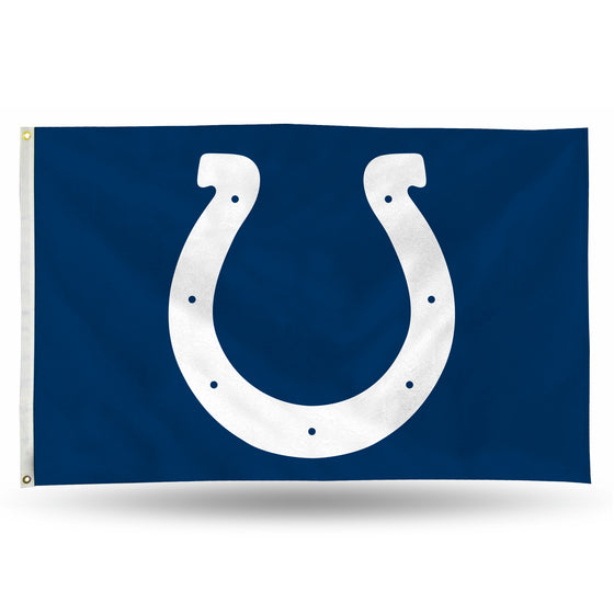 NFL Football Indianapolis Colts Standard 3' x 5' Banner Flag Single Sided - Indoor or Outdoor - Home Décor