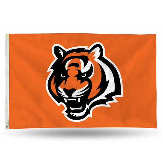 NFL Football Cincinnati Bengals Standard 3' x 5' Banner Flag Single Sided - Indoor or Outdoor - Home Décor